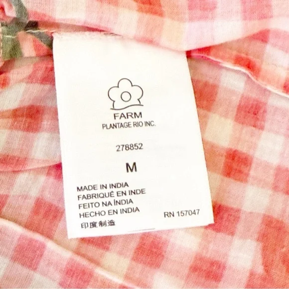 farm rio one shoulder cherry mini dress Red Bicolor One-Shoulder Mini Dress